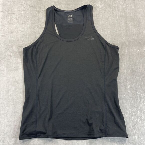 The North Face Tops - The North Face Women XL Black Slim Fit Lightweight Flash Dry Tank Top